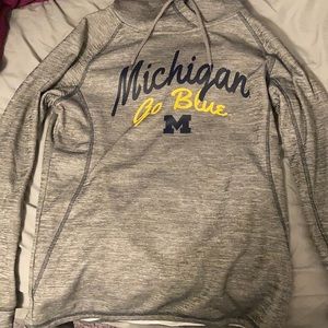 Grey Michigan Sweatshirt